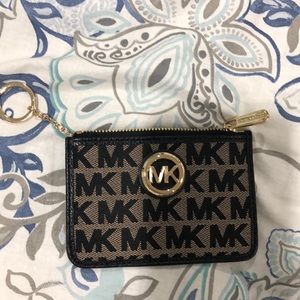 Michael Kors keychain mini wallet